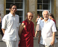 Ullrich Mamath, Lama Gonsar Tulku und Wilhelm Essler